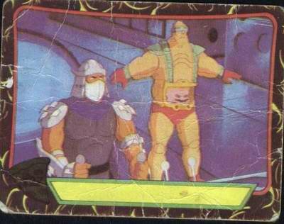 Вкладыш жвачки Turtles ninja 127 