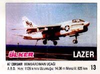 Вкладыш жвачки Lazer 13 